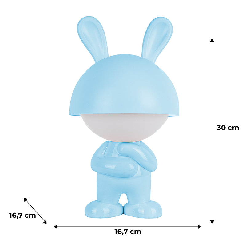 Світильник-нічник LED з акумулятором  Kite Dreamy Bunny K25-315-1-3, блакитний
