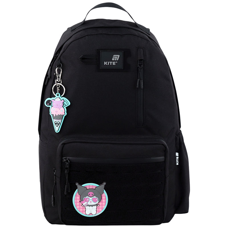Набор бейдж на липучке и подвеска Kite Kuromi HK25-3010-2, 2 шт.