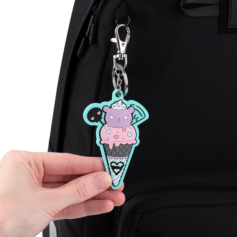 Набор бейдж на липучке и подвеска Kite Kuromi HK25-3010-2, 2 шт.