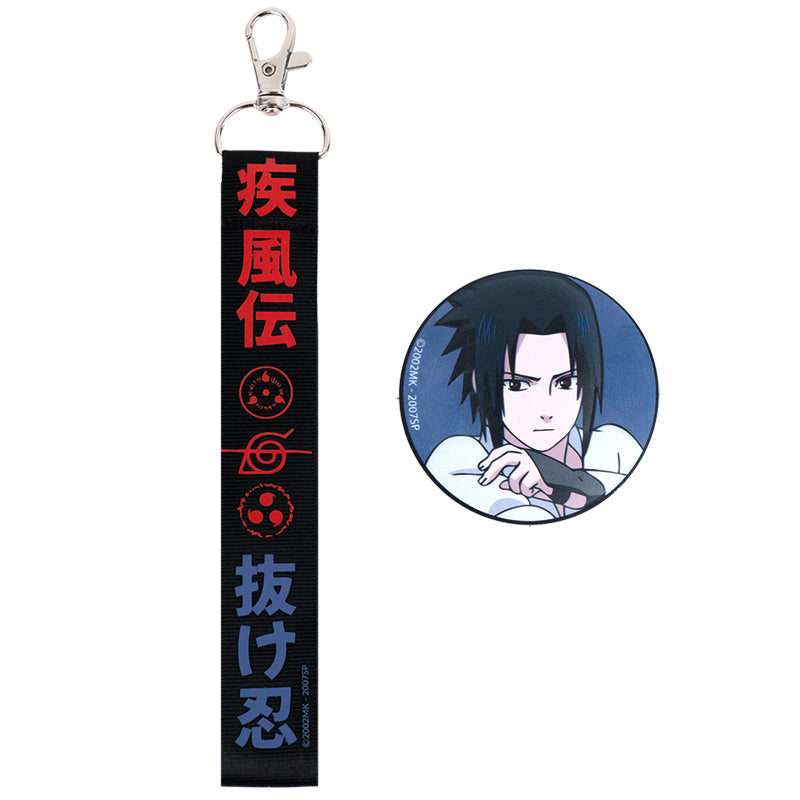 Набор бейдж на липучке и подвеска Kite Naruto Shippuden NR25-3010, 2 шт.
