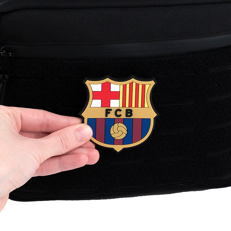Набор бейдж на липучке и подвеска Kite FC Barcelona BC25-3010, 2 шт.