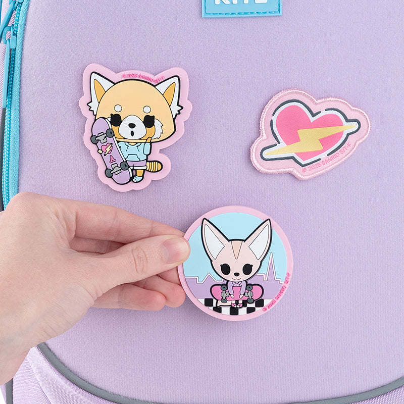 Набір бейджів на липучці Kite Aggretsuko AR25-3012, 3 шт.