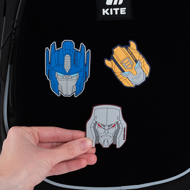 Набор бейджев на липучке Kite Transformers TF25-3012, 3 шт.