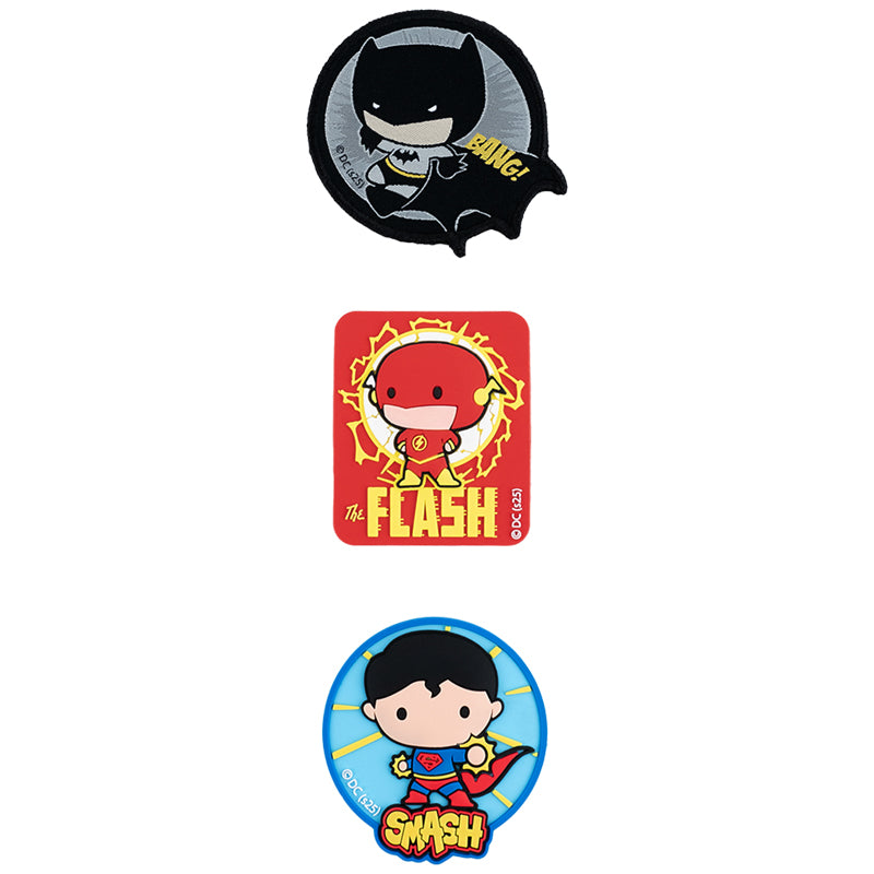Набор бейджев на липучке Kite DC Justice League DC25-3012, 3 шт.