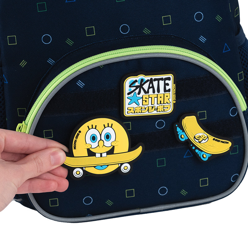 Набор бейджев на липучке Kite SpongeBob SquarePants SB25-3012, 3 шт.