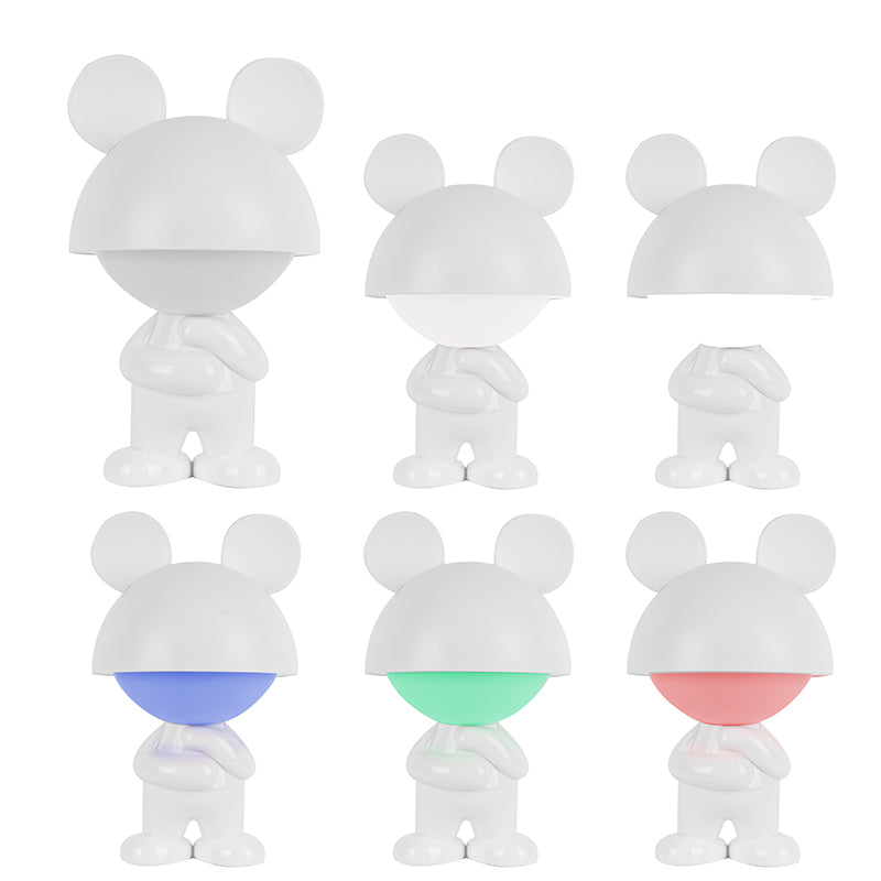 Світильник-нічник LED з акумулятором  Kite Dreamy Mouse K25-315-2-1, білий