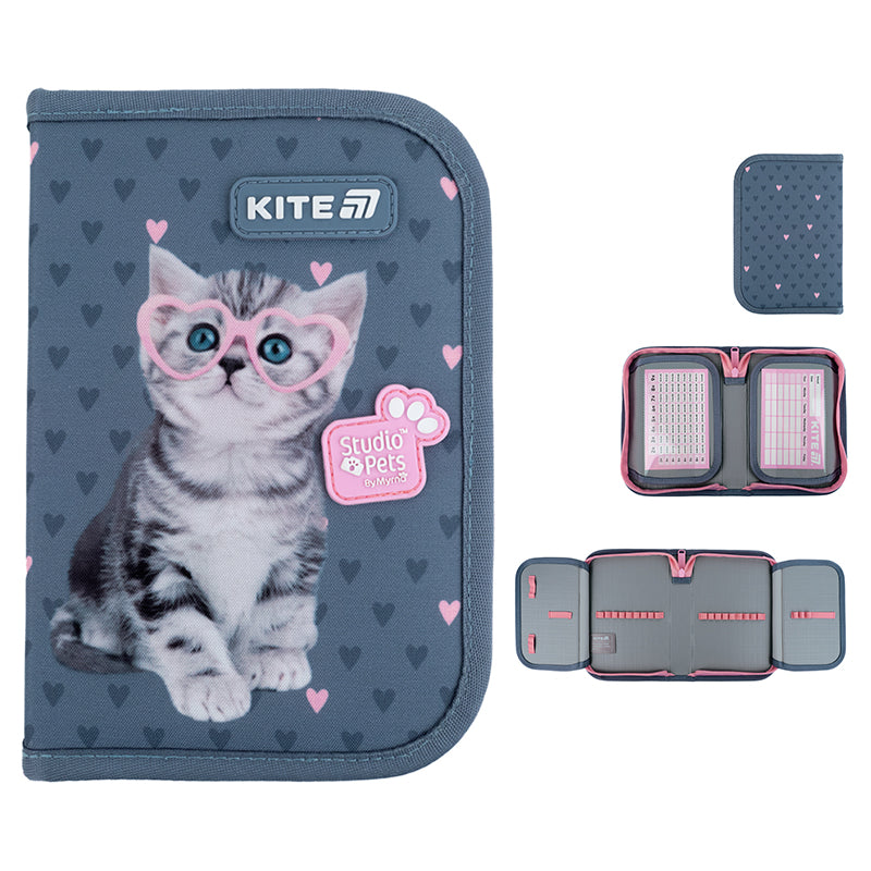 Школьный набор Kite Education Studio Pets SET_SP25-501S (рюкзак, пенал, сумка)