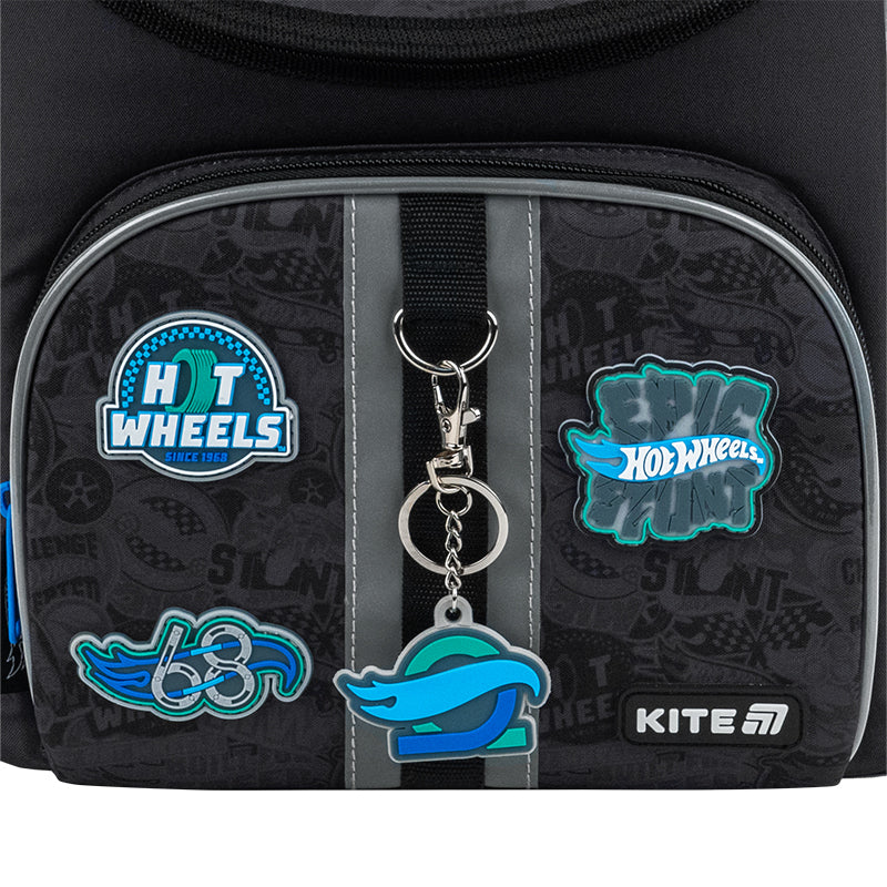 Школьный набор Kite Education Hot Wheels SET_HW25-501S (рюкзак, пенал, сумка)
