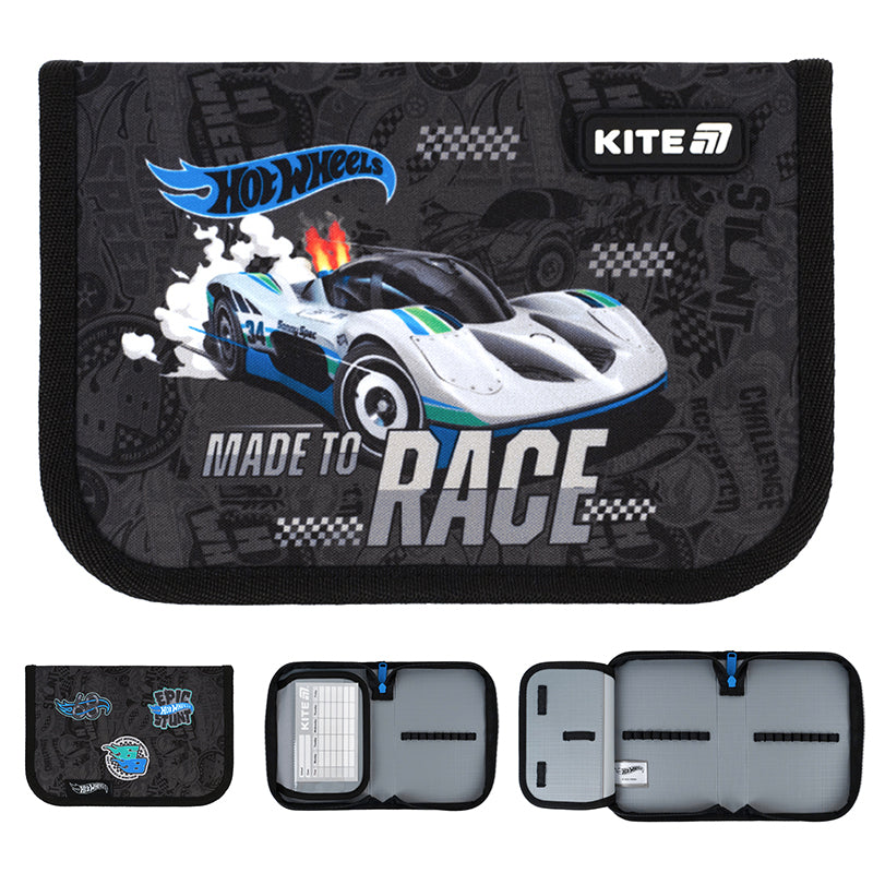 Школьный набор Kite Education Hot Wheels SET_HW25-501S (рюкзак, пенал, сумка)