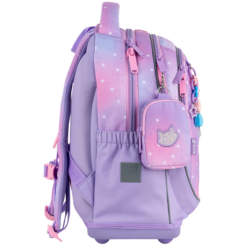 Школьный набор Kite Education Catsline SET_K25-724S-2 (рюкзак, пенал, сумка)