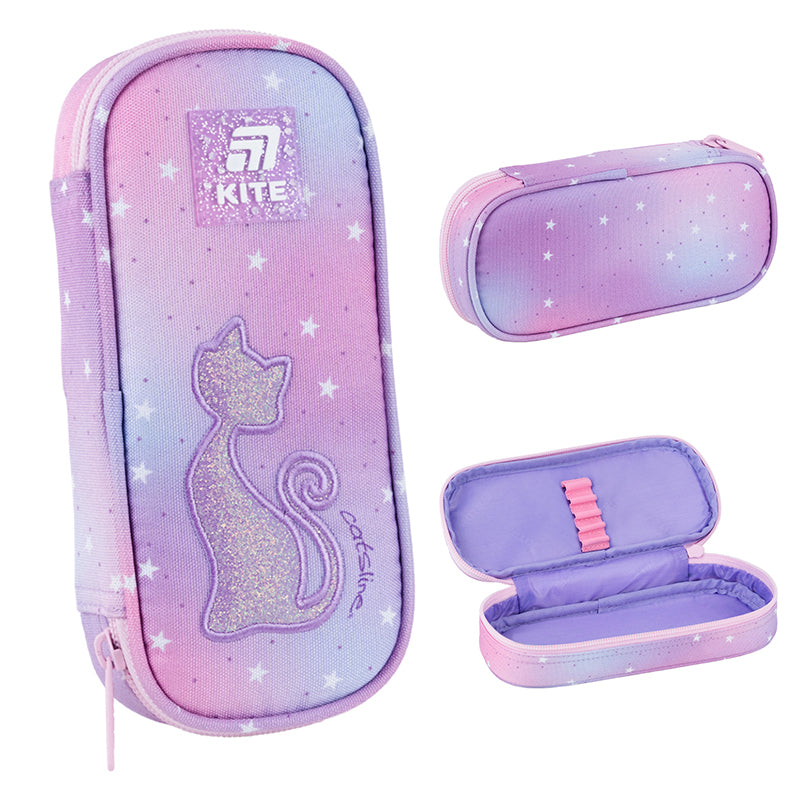 Школьный набор Kite Education Catsline SET_K25-724S-2 (рюкзак, пенал, сумка)