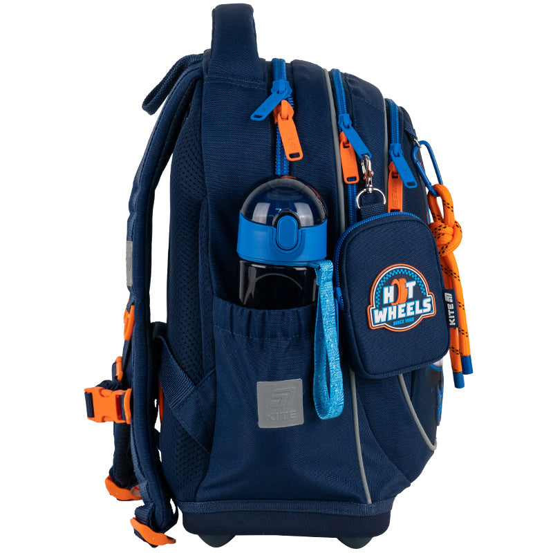 Школьный набор Kite Education Hot Wheels SET_HW25-724S (рюкзак, пенал, сумка)