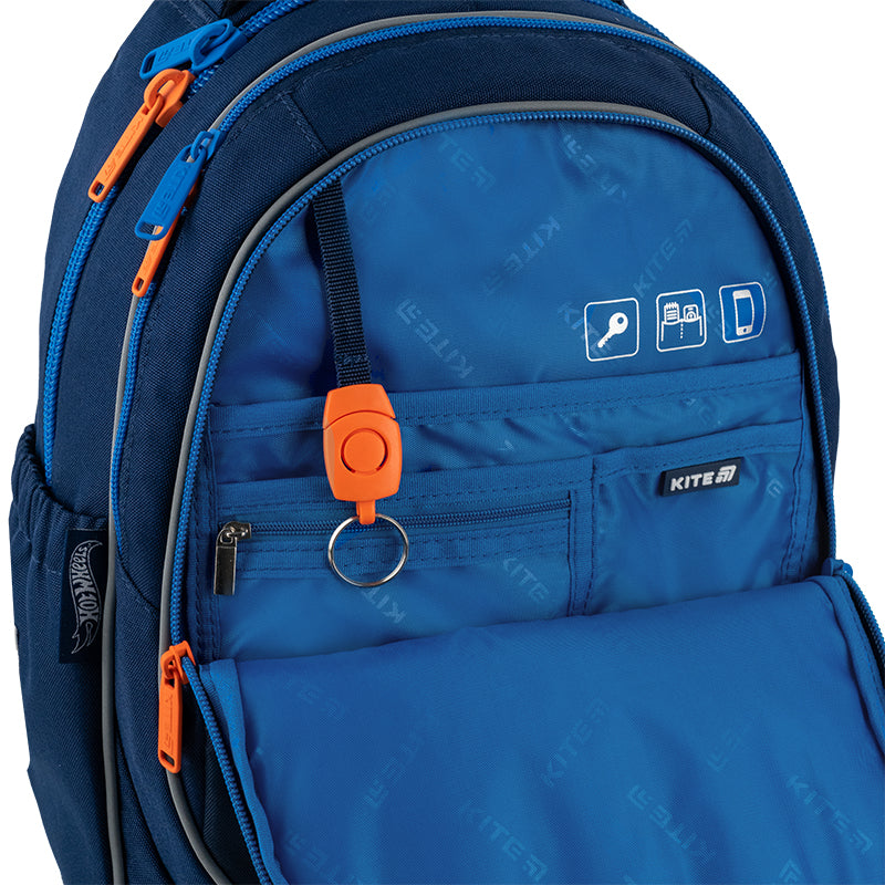 Школьный набор Kite Education Hot Wheels SET_HW25-724S (рюкзак, пенал, сумка)