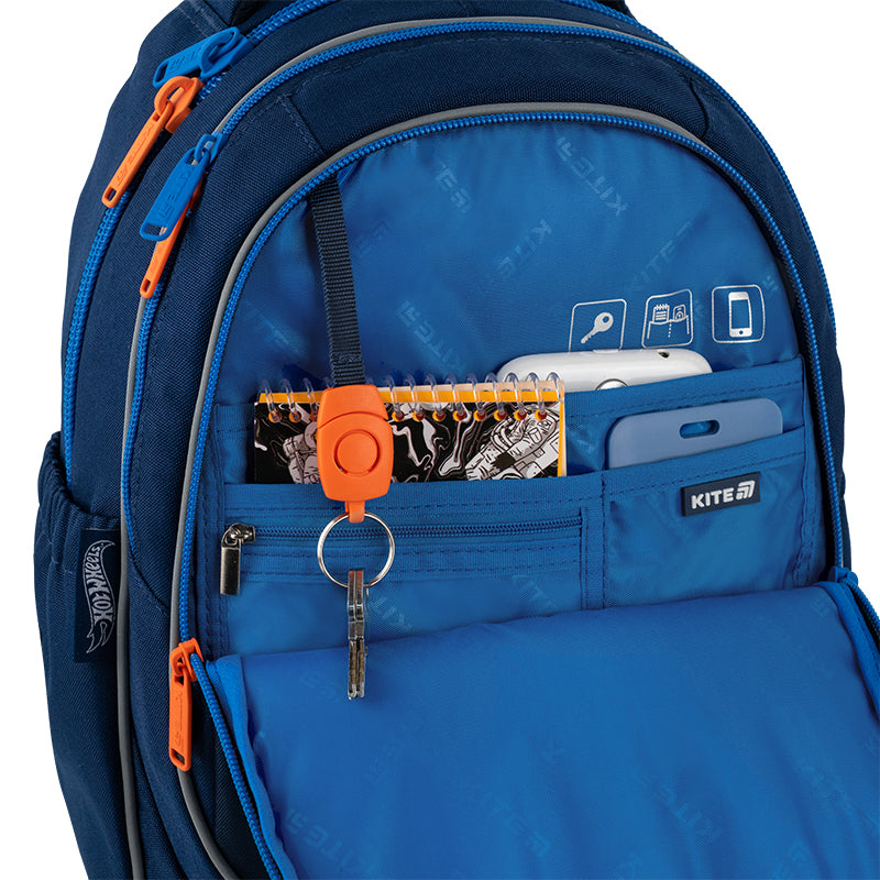 Школьный набор Kite Education Hot Wheels SET_HW25-724S (рюкзак, пенал, сумка)