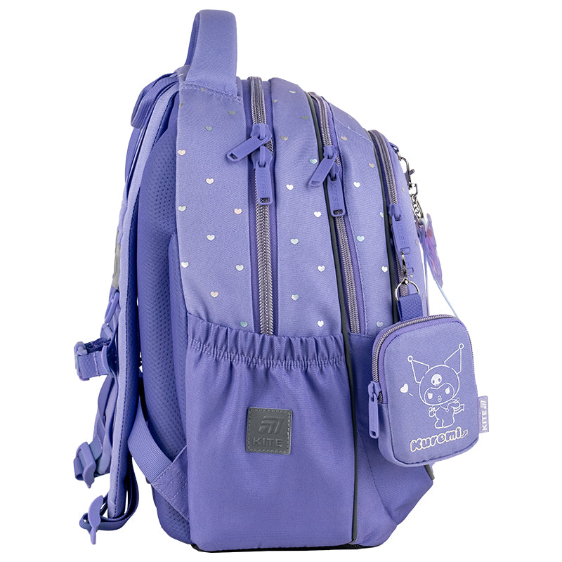 Школьный набор Kite Education Kuromi SET_HK25-700M (рюкзак, пенал, сумка)