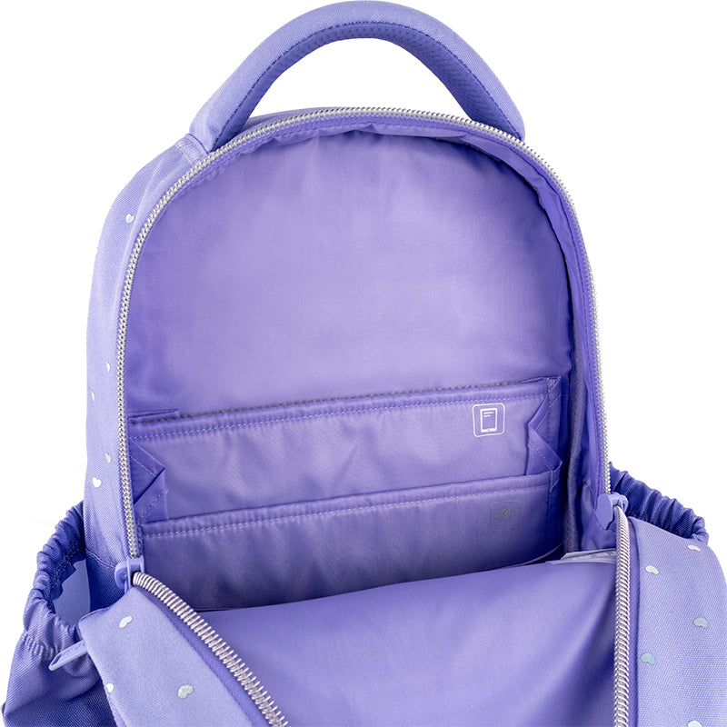 Школьный набор Kite Education Kuromi SET_HK25-700M (рюкзак, пенал, сумка)