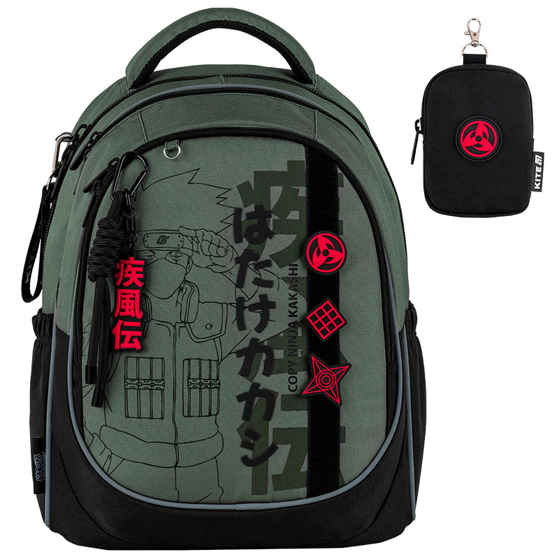 Школьный набор Kite Education Naruto Shippuden SET_NR25-700M (рюкзак, пенал, сумка)