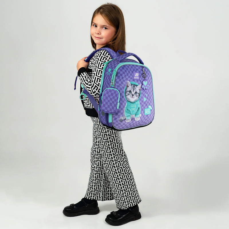 Шкільний набір Kite Education Studio Pets SET_SP25-555S-2 (рюкзак, пенал, сумка)