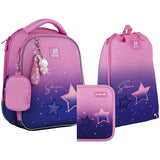 Школьный набор Kite Education Sparkling SET_K25-555S-9 (рюкзак, пенал, сумка) Школьный набор Kite Education Sparkling SET_K25-555S-9 (рюкзак, пенал, сумка)