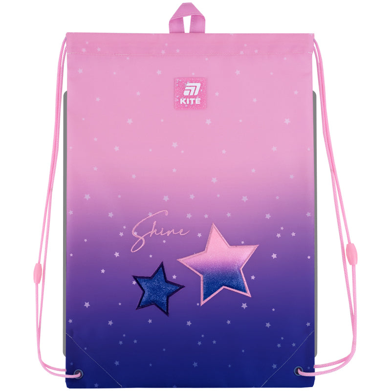Школьный набор Kite Education Sparkling SET_K25-555S-9 (рюкзак, пенал, сумка)