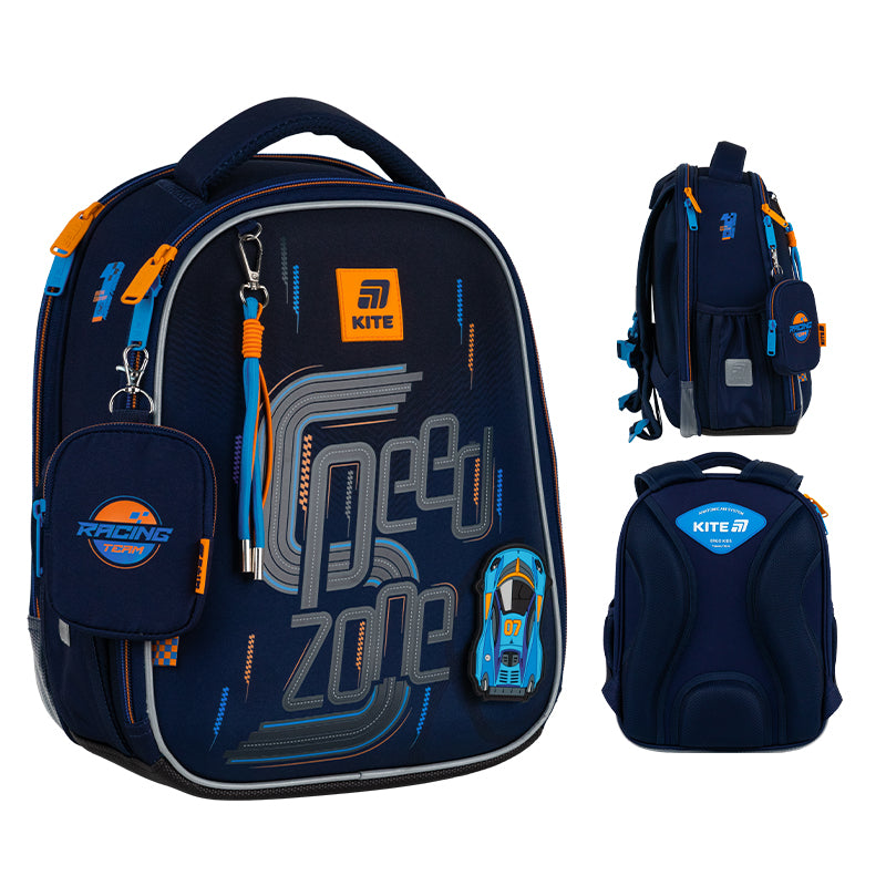 Школьный набор Kite Education Speed Zone SET_K25-555S-3 (рюкзак, пенал, сумка)