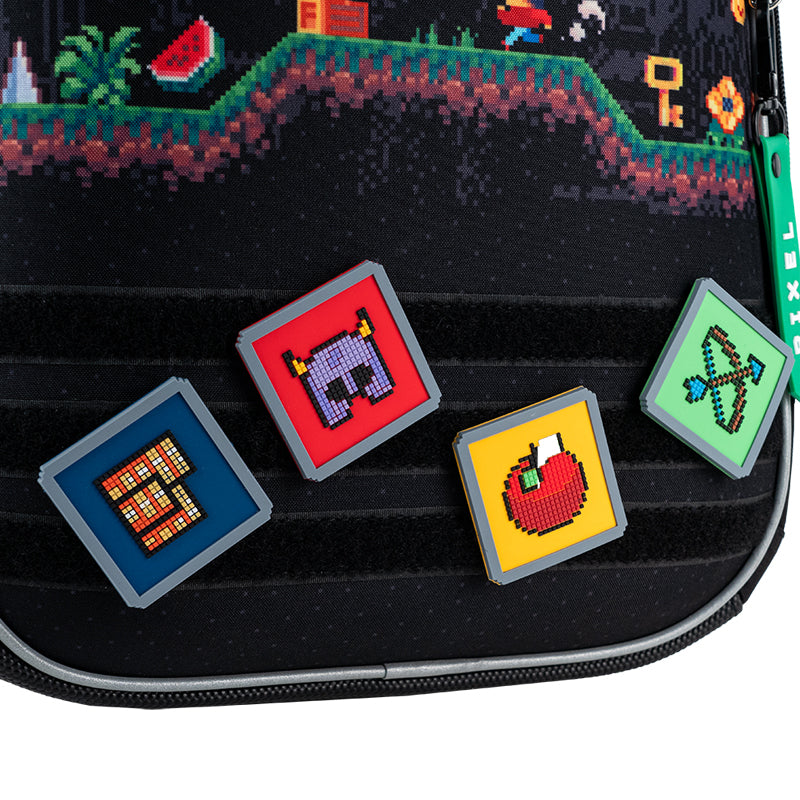 Школьный набор Kite Education Pixel Game SET_K25-555S-4 (рюкзак, пенал, сумка)