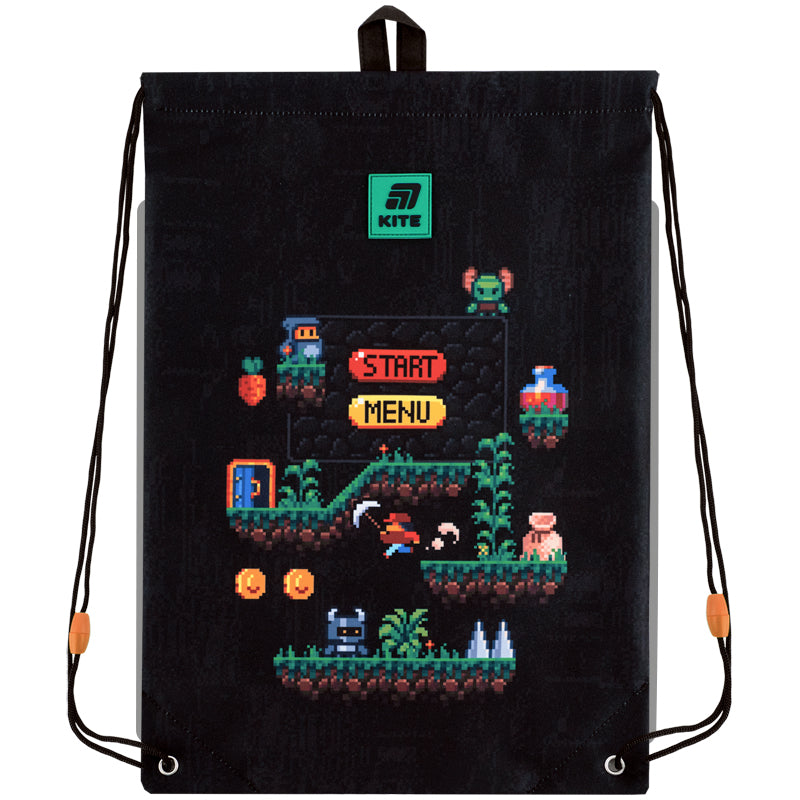 Школьный набор Kite Education Pixel Game SET_K25-555S-4 (рюкзак, пенал, сумка)