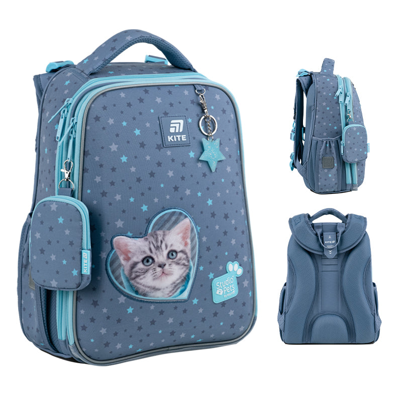 Школьный набор Kite Education Studio Pets SET_SP25-531M (рюкзак, пенал, сумка)
