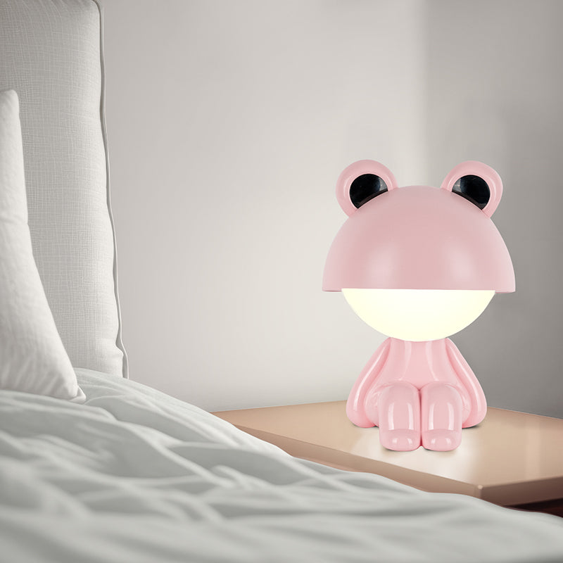 Светильник-ночник LED с аккумулятором Cute Froggy Kite K25-316-3-2, розовый