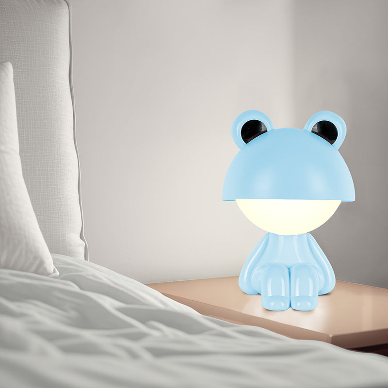 Светильник-ночник LED с аккумулятором Cute Froggy Kite K25-316-3-3, голубой