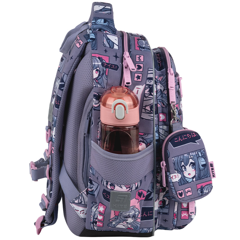 Школьный набор Kite Education Anime Girl SET_K25-773M-5 (рюкзак, пенал, сумка)