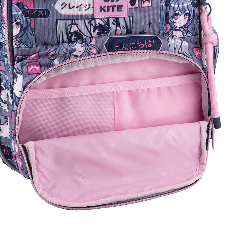 Школьный набор Kite Education Anime Girl SET_K25-773M-5 (рюкзак, пенал, сумка)