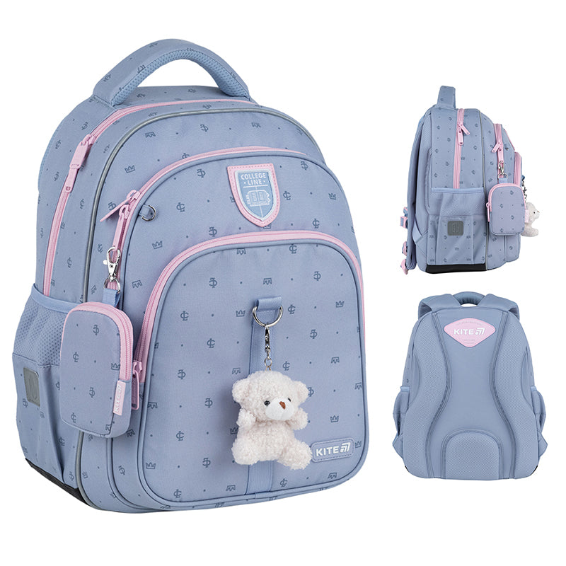 Школьный набор Kite Education College Line Girl SET_K25-763M-1 (рюкзак, пенал, сумка)