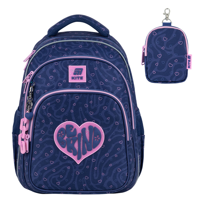 Школьный набор Kite Education Be Kind SET_K25-763M-4 (рюкзак, пенал, сумка)