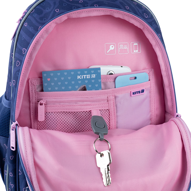 Школьный набор Kite Education Be Kind SET_K25-763M-4 (рюкзак, пенал, сумка)