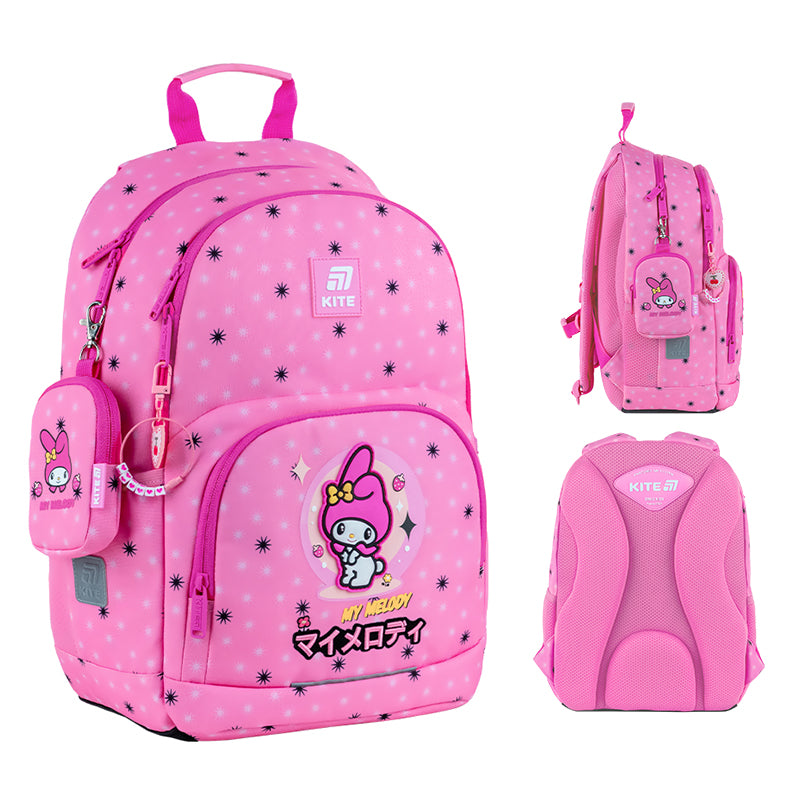 Школьный набор Kite Education My Melody SET_HK25-585M-2 (рюкзак, пенал, сумка)