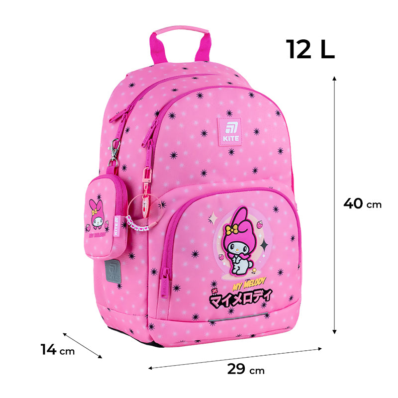 Школьный набор Kite Education My Melody SET_HK25-585M-2 (рюкзак, пенал, сумка)