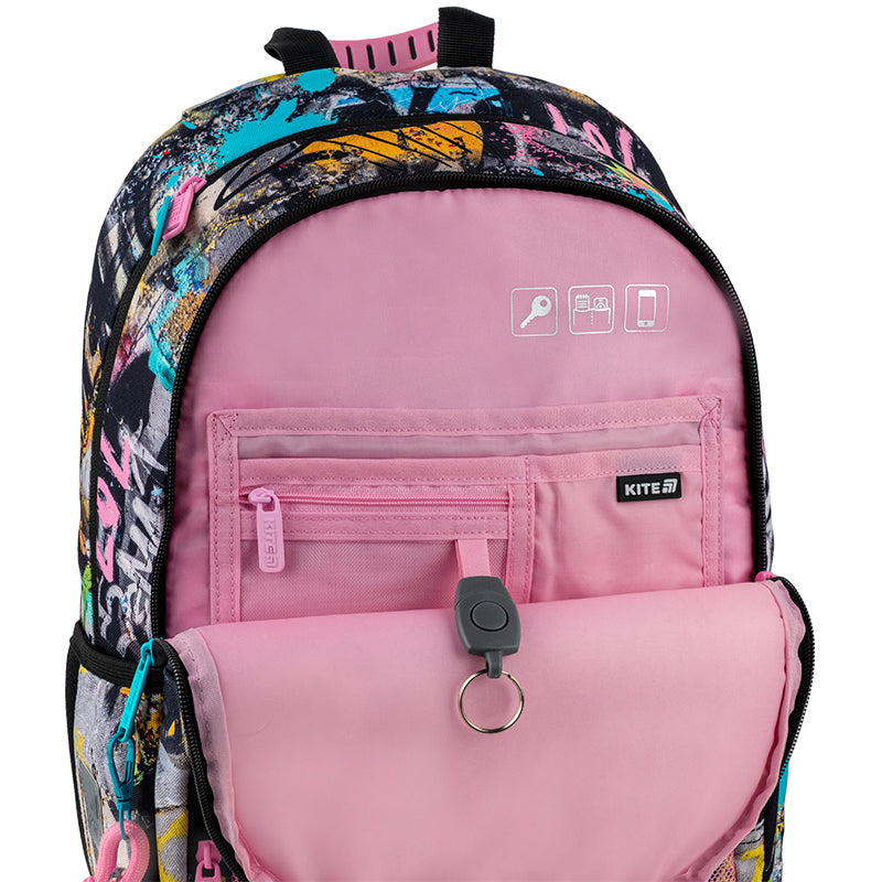 Школьный набор Kite Education Street Art SET_K25-585M-3 (рюкзак, пенал, сумка)