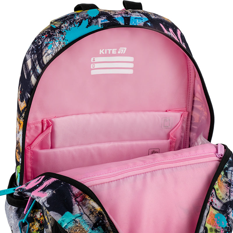 Школьный набор Kite Education Street Art SET_K25-585M-3 (рюкзак, пенал, сумка)