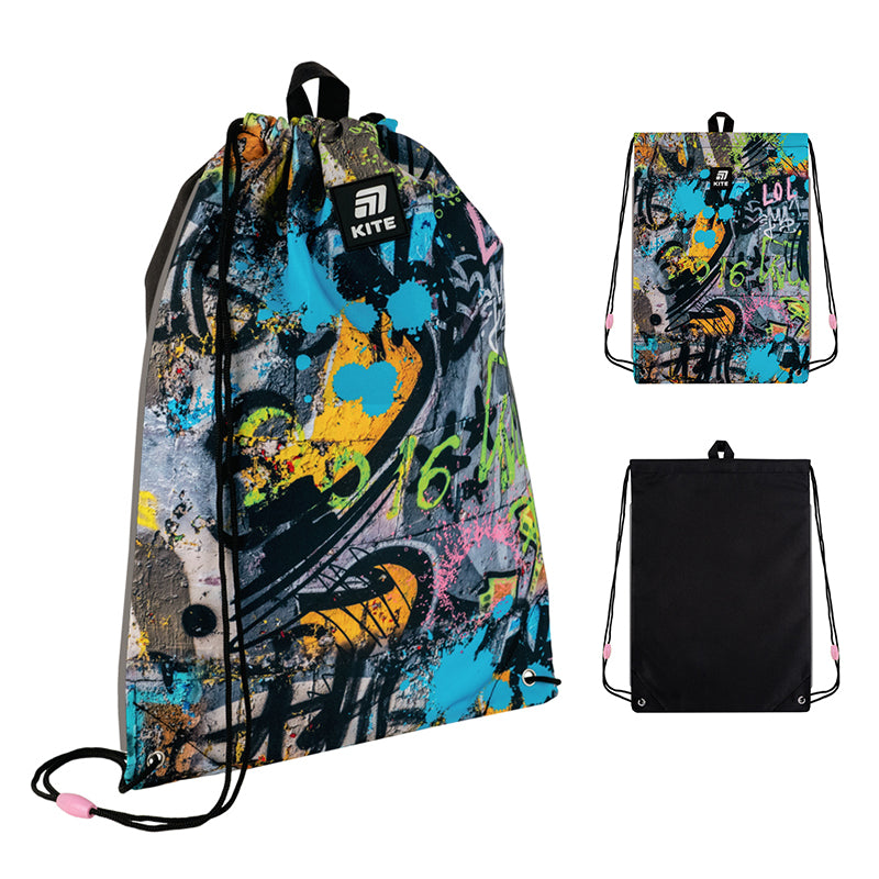 Школьный набор Kite Education Street Art SET_K25-585M-3 (рюкзак, пенал, сумка)