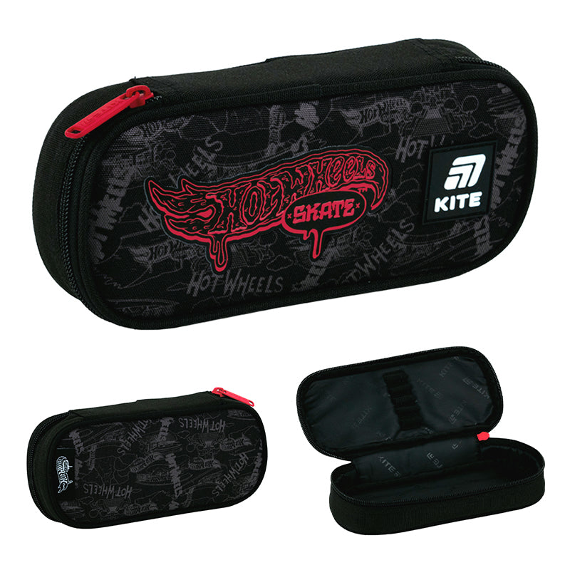 Школьный набор Kite Education Hot Wheels Skate SET_HW25-585M (рюкзак, пенал, сумка)