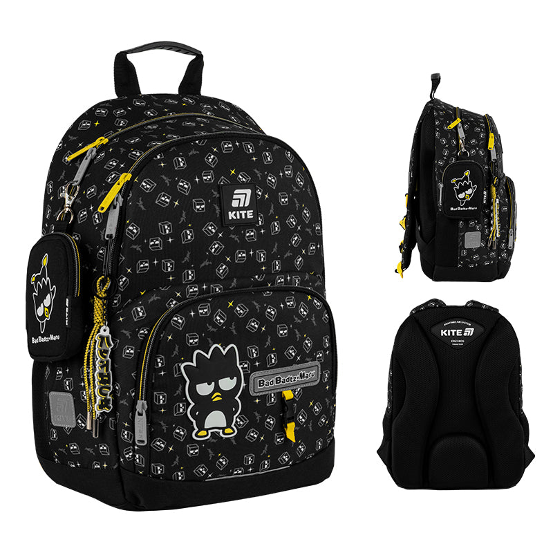 Школьный набор Kite Education Bad Badtz Maru SET_HK25-585M-1 (рюкзак, пенал, сумка)