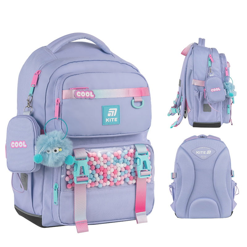 Школьный набор Kite Education Cool SET_K25-1022M-1 (рюкзак, пенал, сумка)