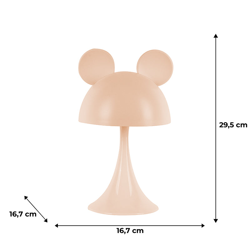 Светильник-ночник LED с аккумулятором Simple Mouse Kite K25-317-2-4, персиковый