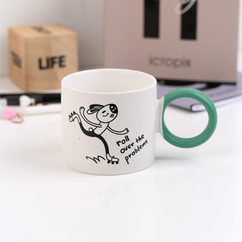 Чашка Kite Roller bunny K25-220-6, 370 мл