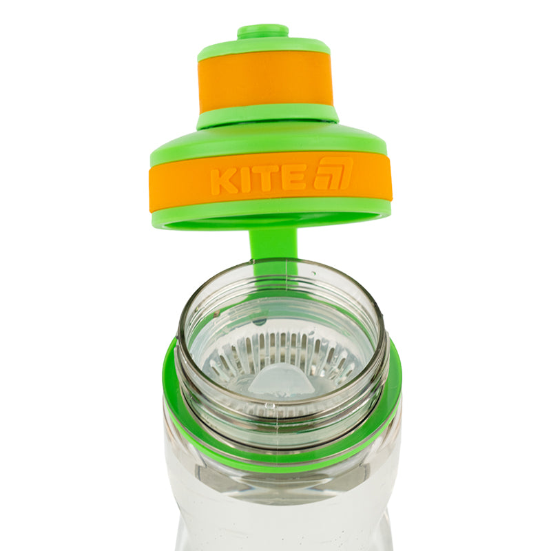 Пляшечка для води Kite Ninja Turtles NT25-397, 500 мл, сіра