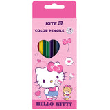 Цветные карандаши двусторонние Kite Hello Kitty HK25-054-1, 12 шт. Цветные карандаши двусторонние Kite Hello Kitty HK25-054-1, 12 шт.