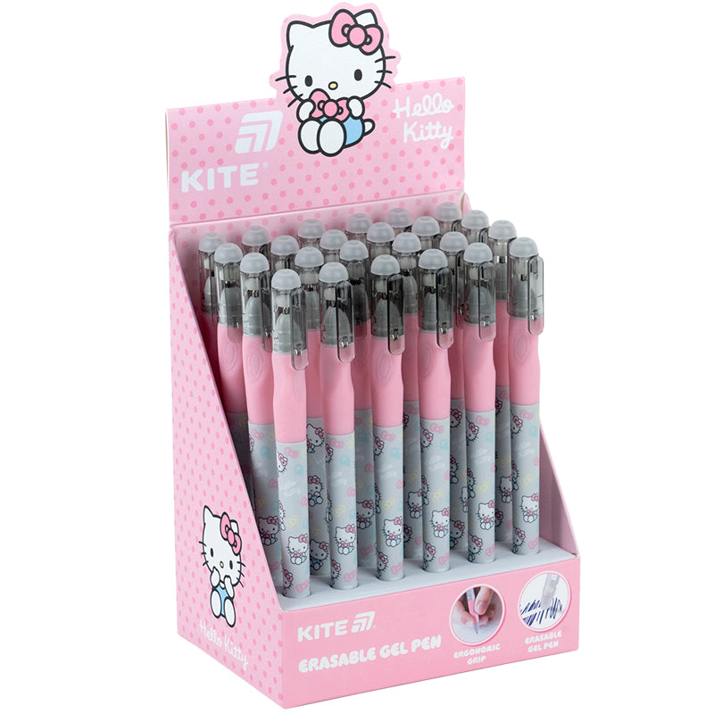 Ручка гелева "пиши-стирай" Kite Smart Hello Kitty HK25-098, синя