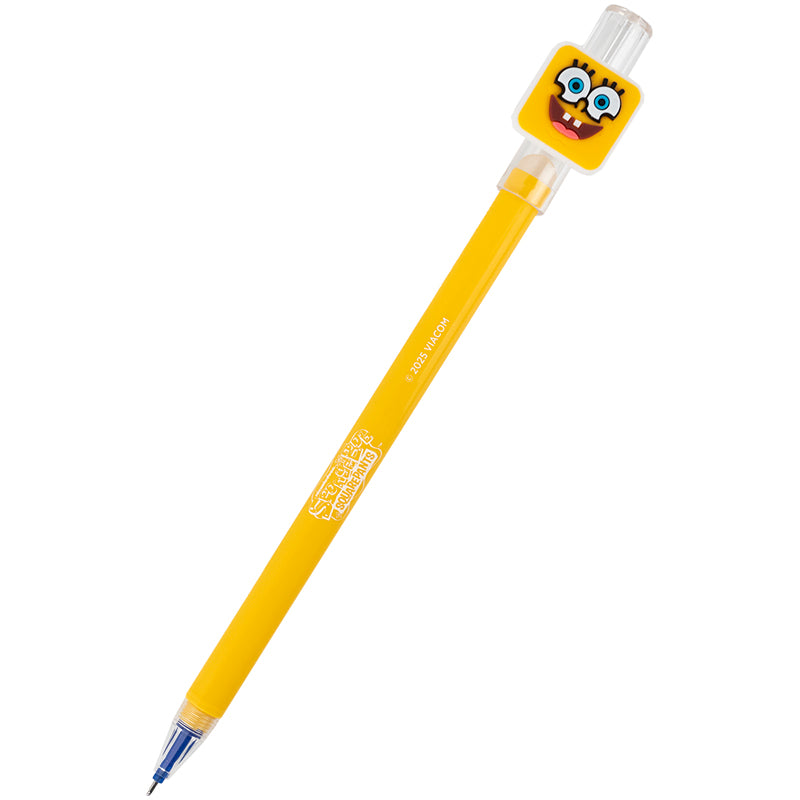 Ручка гелева "пиши-стирай" Kite Sponge Bob SB25-352, синя
