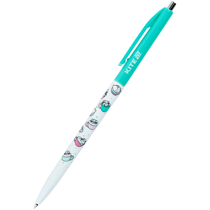 Ручка кулькова автоматична Kite Ice & Cup K25-361-2, синя